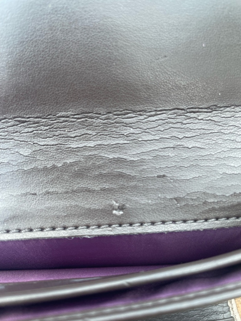 NWT Coach Metallic Bronze Soho Leather Buckle Slim Envelope Wallet (CSR) - Picture 12 of 12